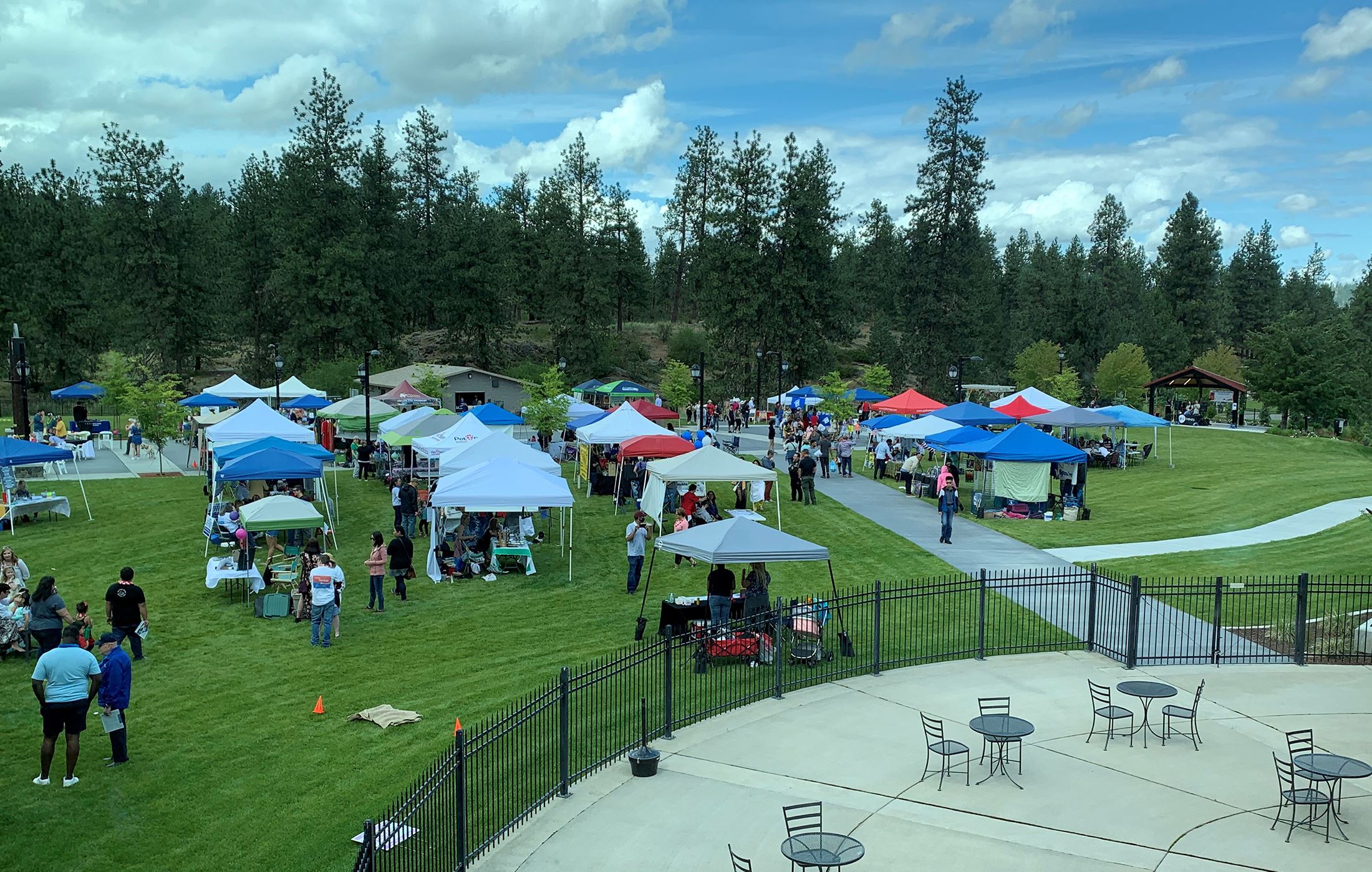 Vendor Fair on West Lawn