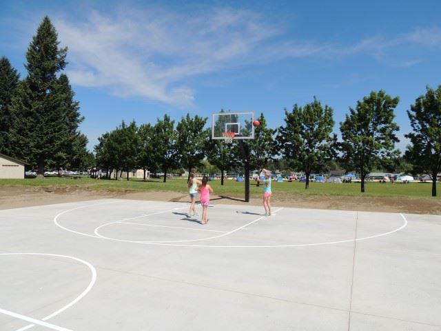New Basketball Court