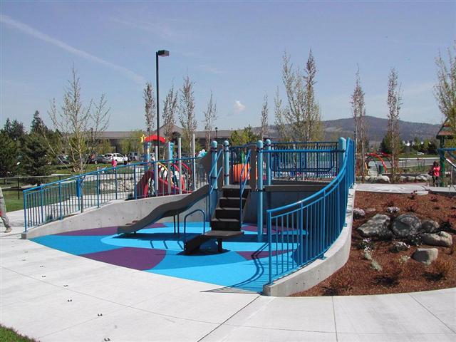Double Slide Step Area