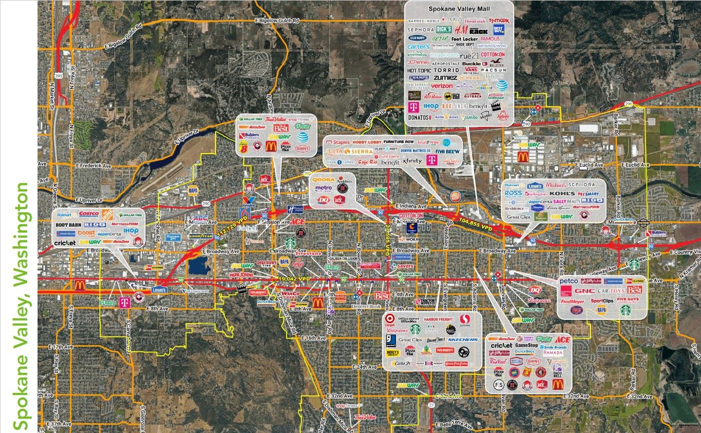 Image showing logos of spokane valley businesses