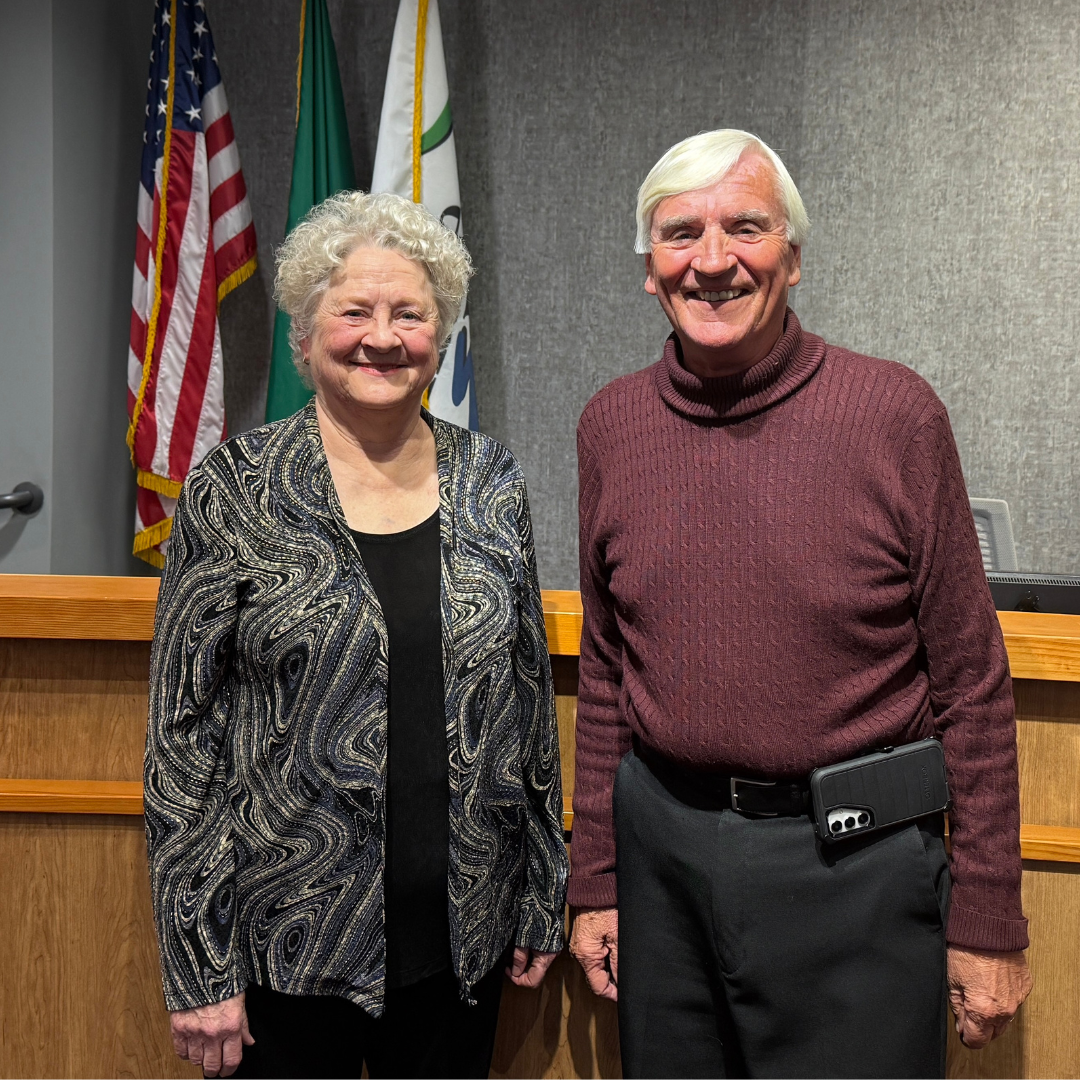 Mayor Padden and Deputy Mayor Hattenburg